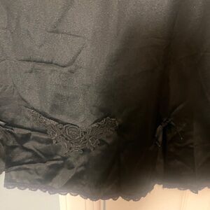 Elegant Black Chemise